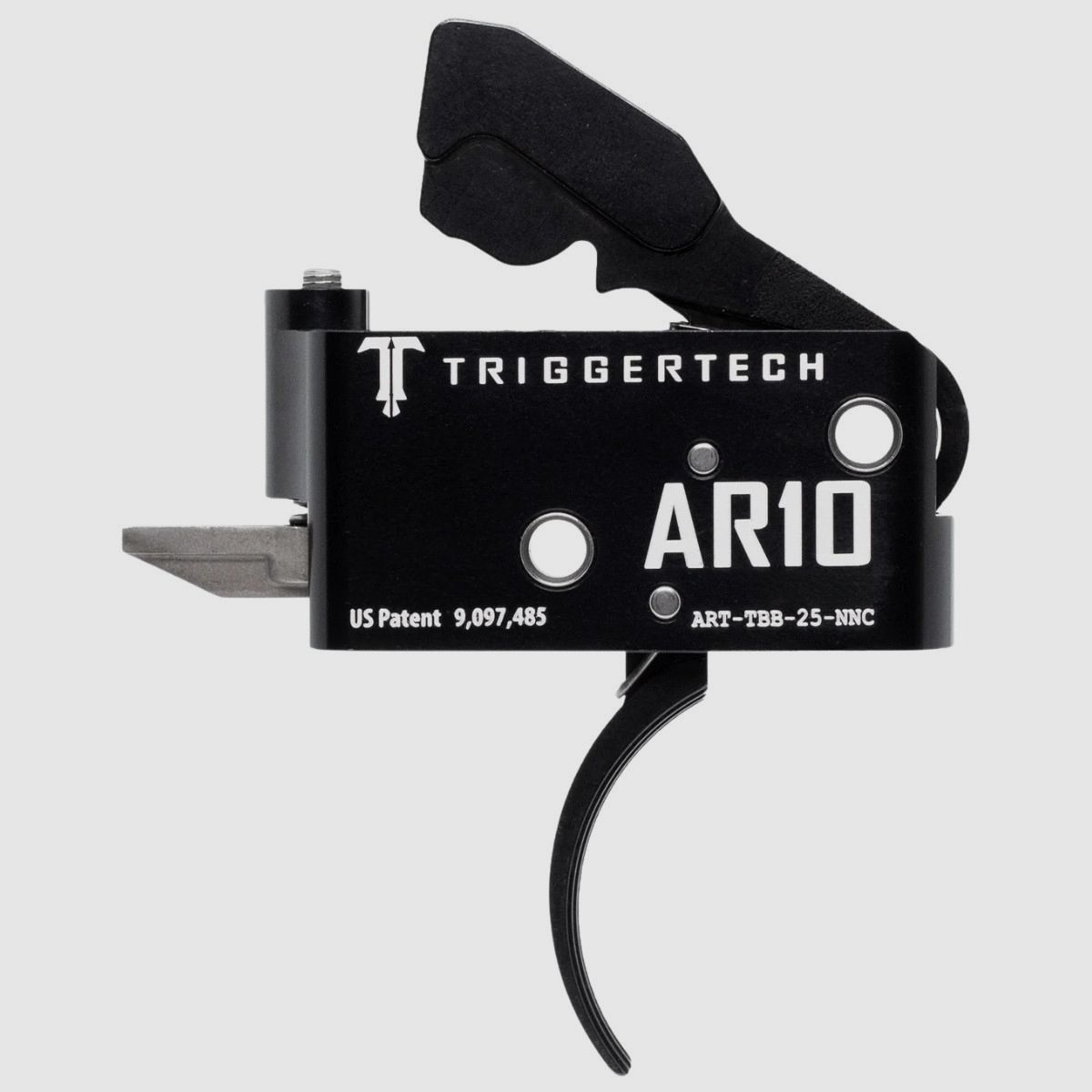 Triggertech – trekker voor AR10 – tweetraps – aanpasbaar, gebogen – ART-TBB-25-NNC, afbeelding 1 van 13