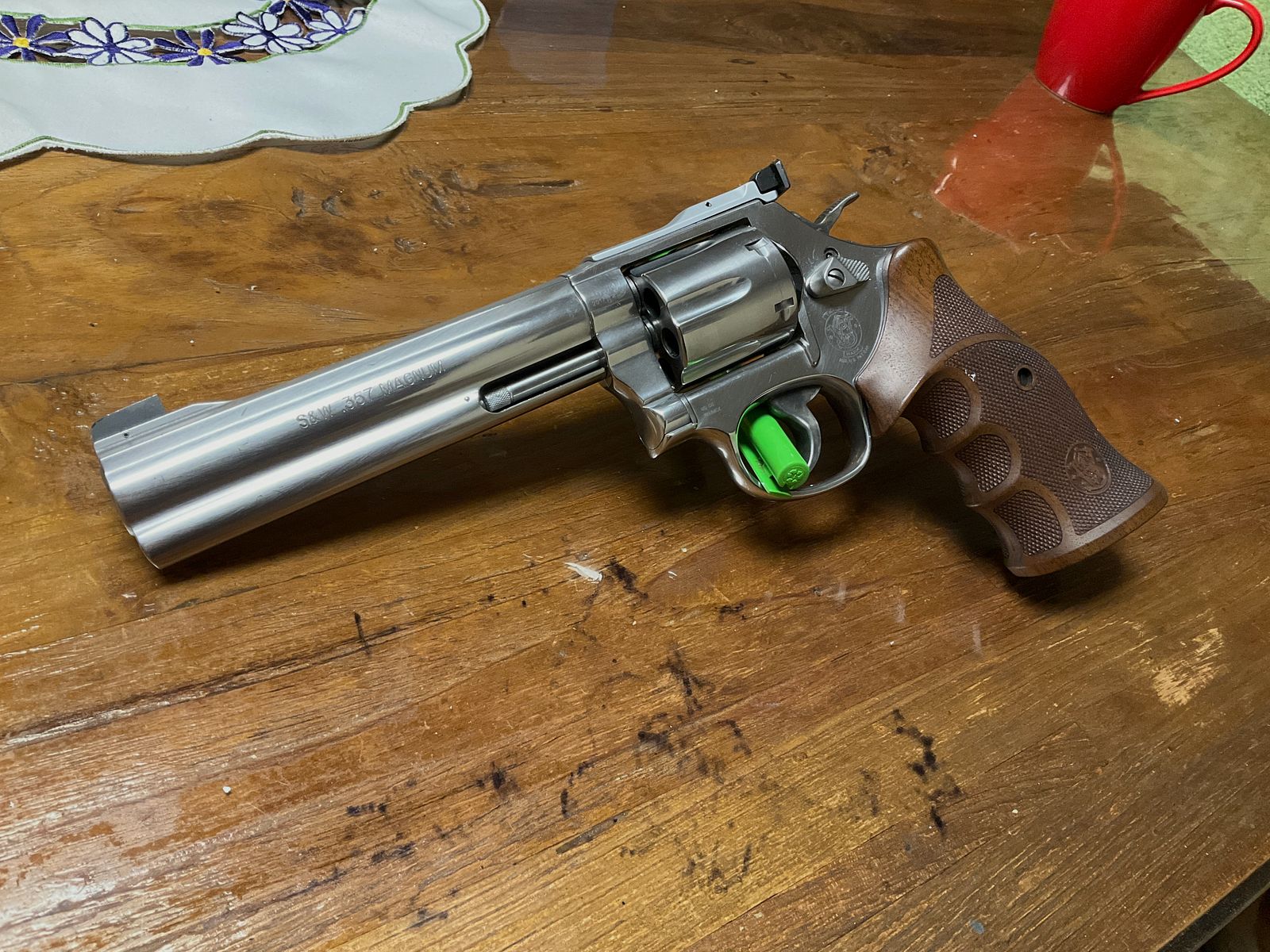 Smith & Wesson Revolver .357, Typ 686 Target Champion Deluxe
