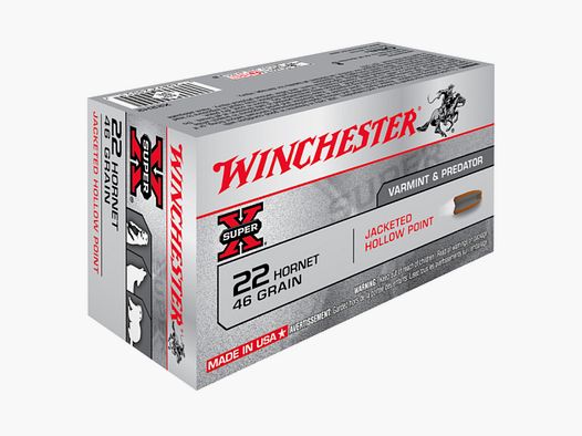 Büchsenpatronen Winchester 22 Hornet HSP