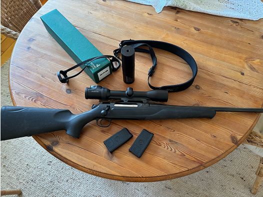 Sauer 505 Ergo Max .308 Win Komplett Set mit Swarovski Z6i und Hausken Dämpfer 