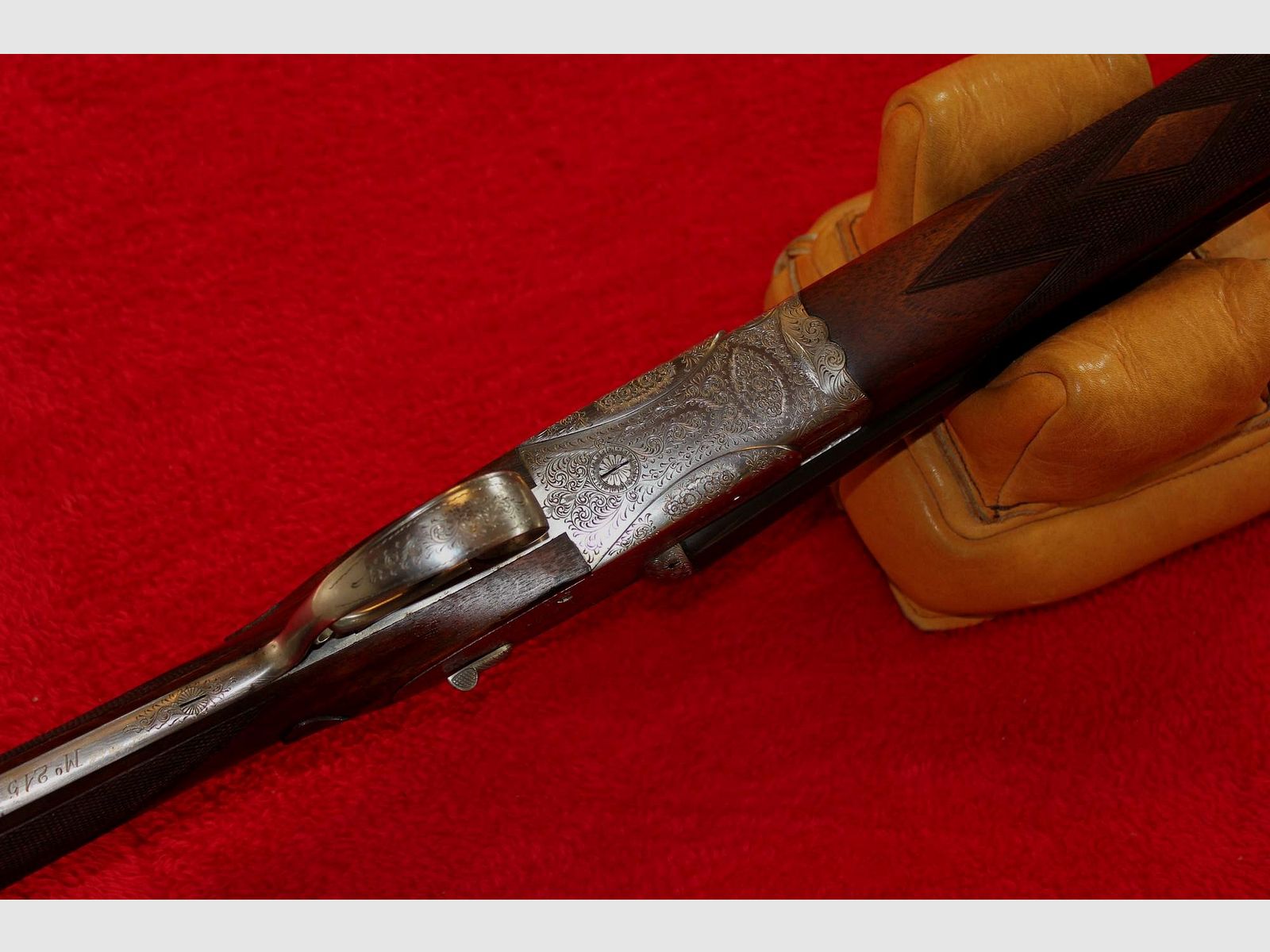 Elegante Seitenschlossflinte der Firma Grulla,  Mod. San Remo