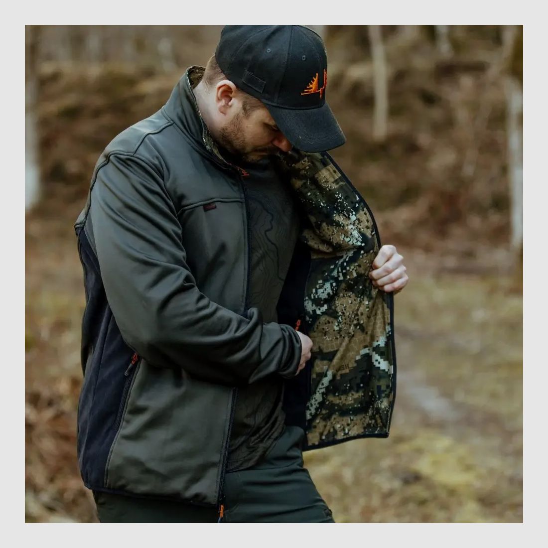 Swedteam Fleece Wendejacke Ridge Pro