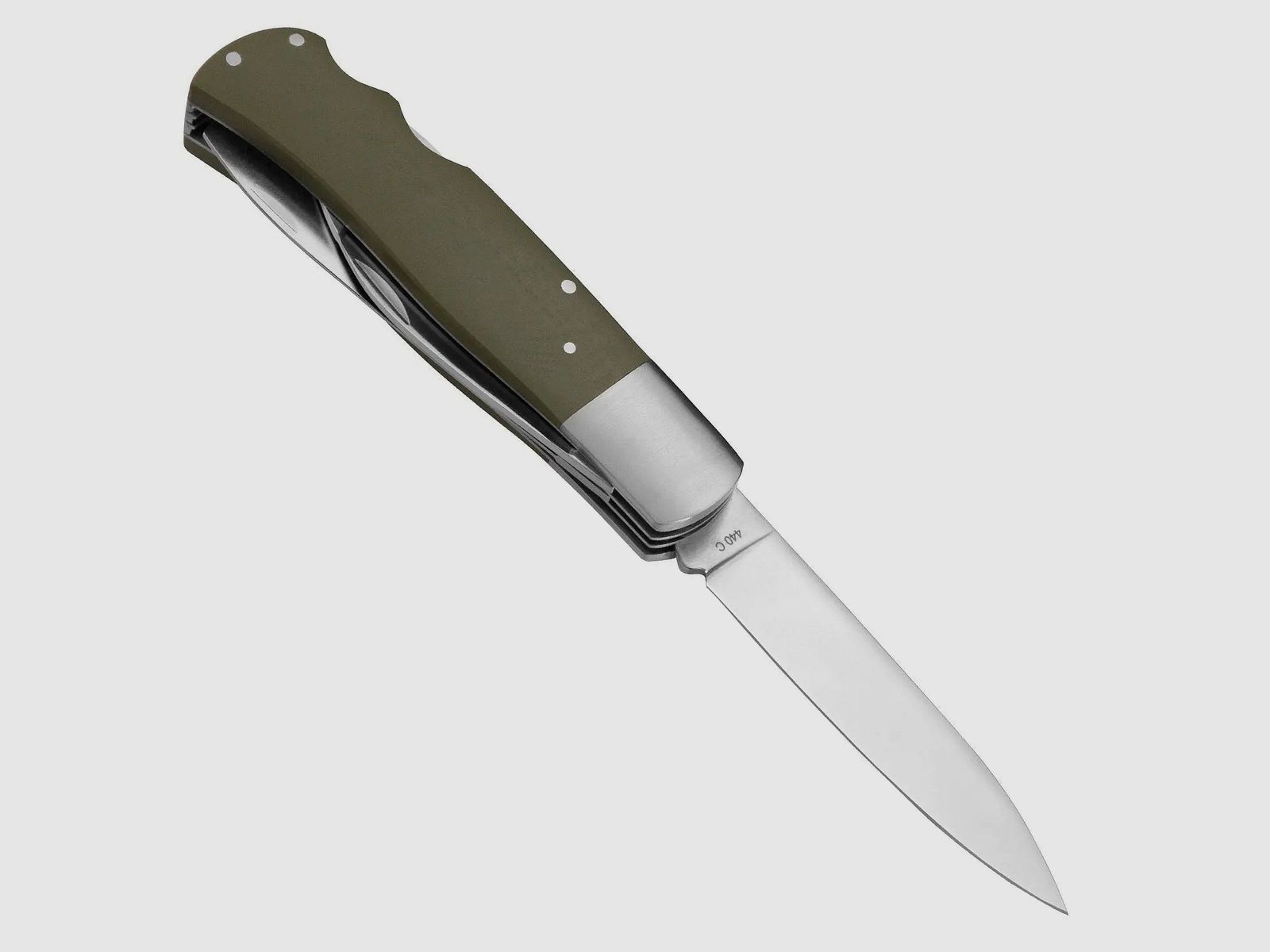 PUMA TEC Jagdtaschenmesser G10 green