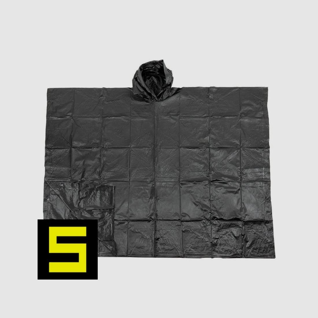 Vinyl Rain Poncho, image 2 of 2