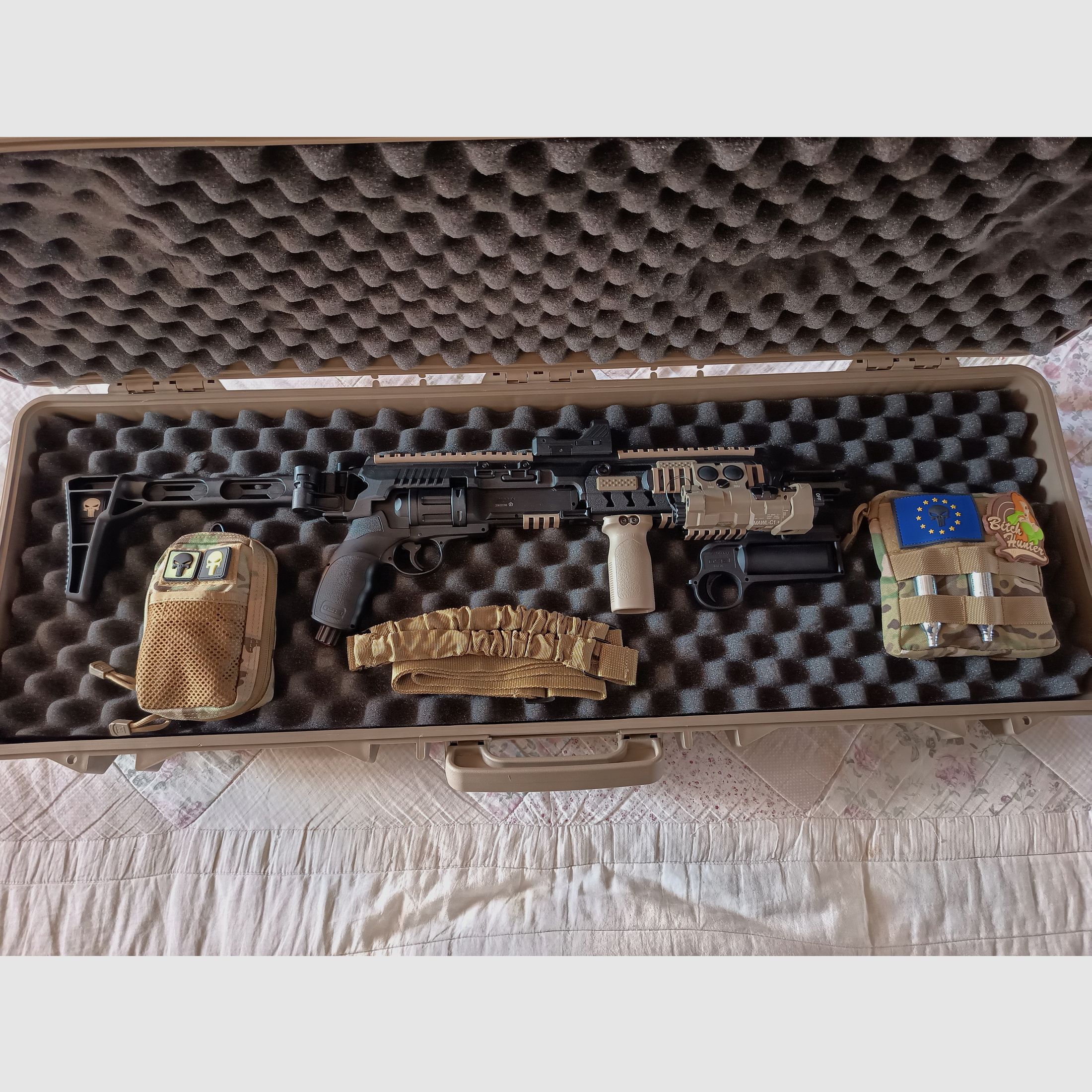 Umarex HDR 50 Revolver mit viel Zubehör, wie neu....