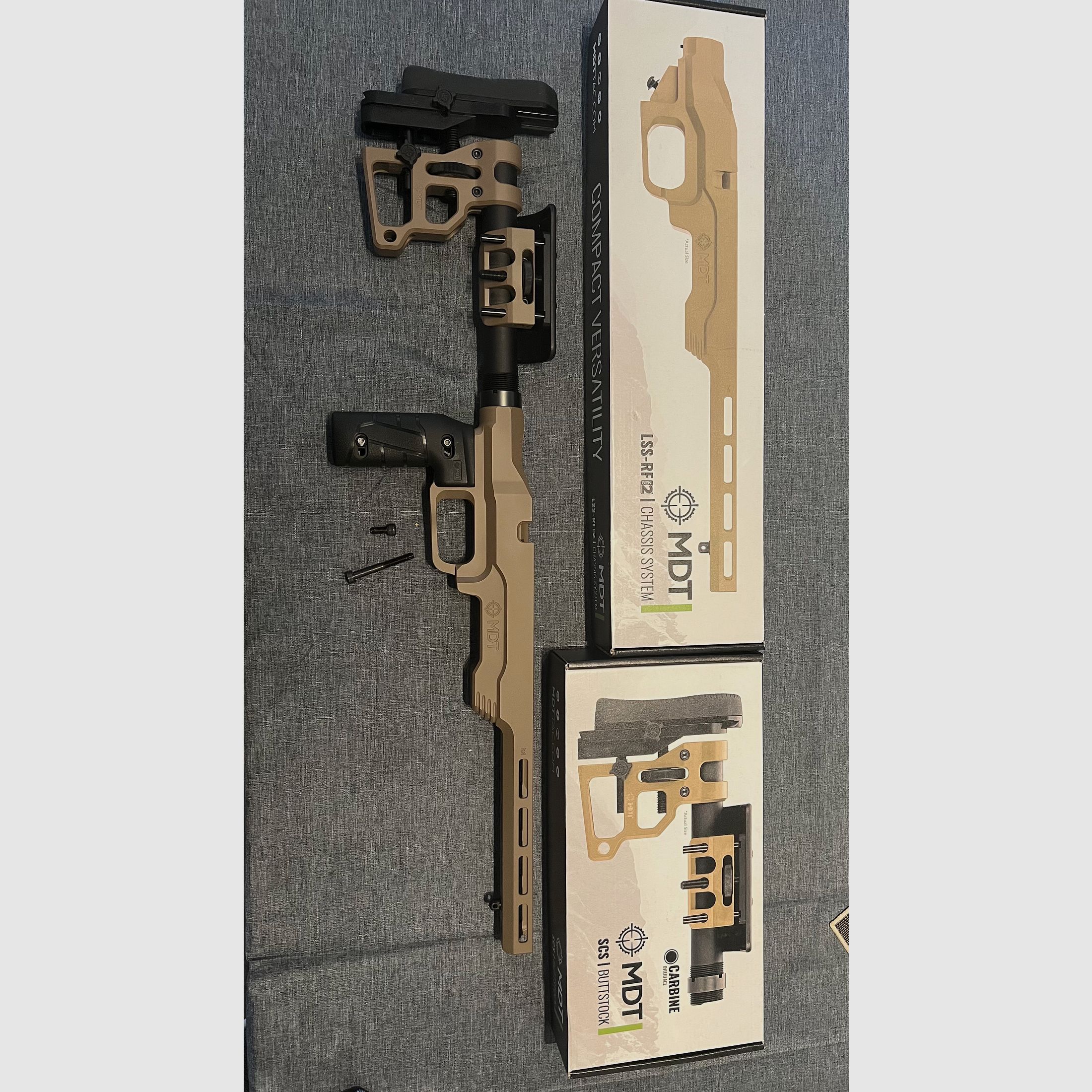 MDT stock system for Tikka T1X complete - as good as new!