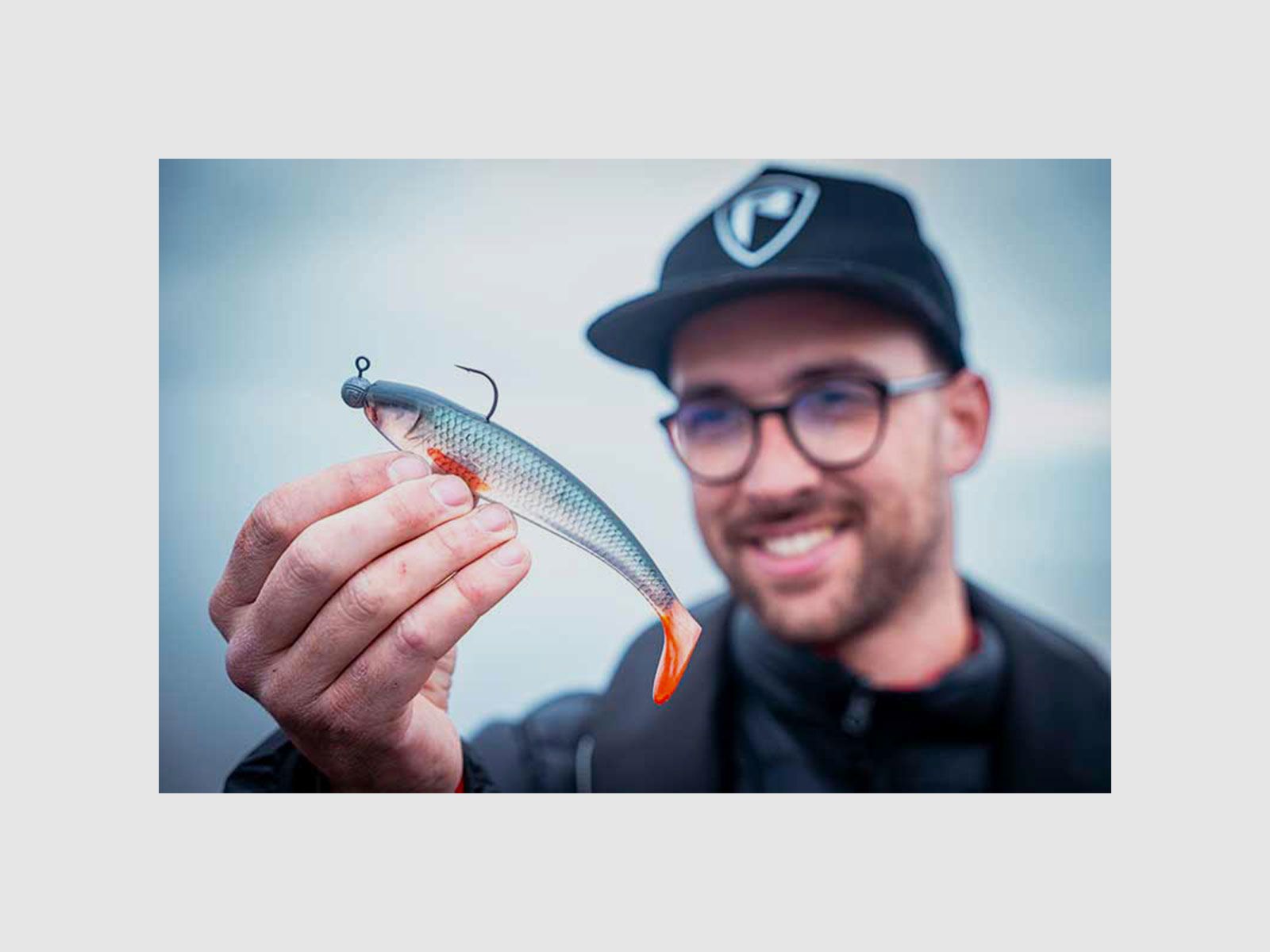 FOX RAGE – NATURALS ZANDER PRO BULK SHADS 16cm 6.3″ | Ultra Realistic Roach, immagine 2 di 4
