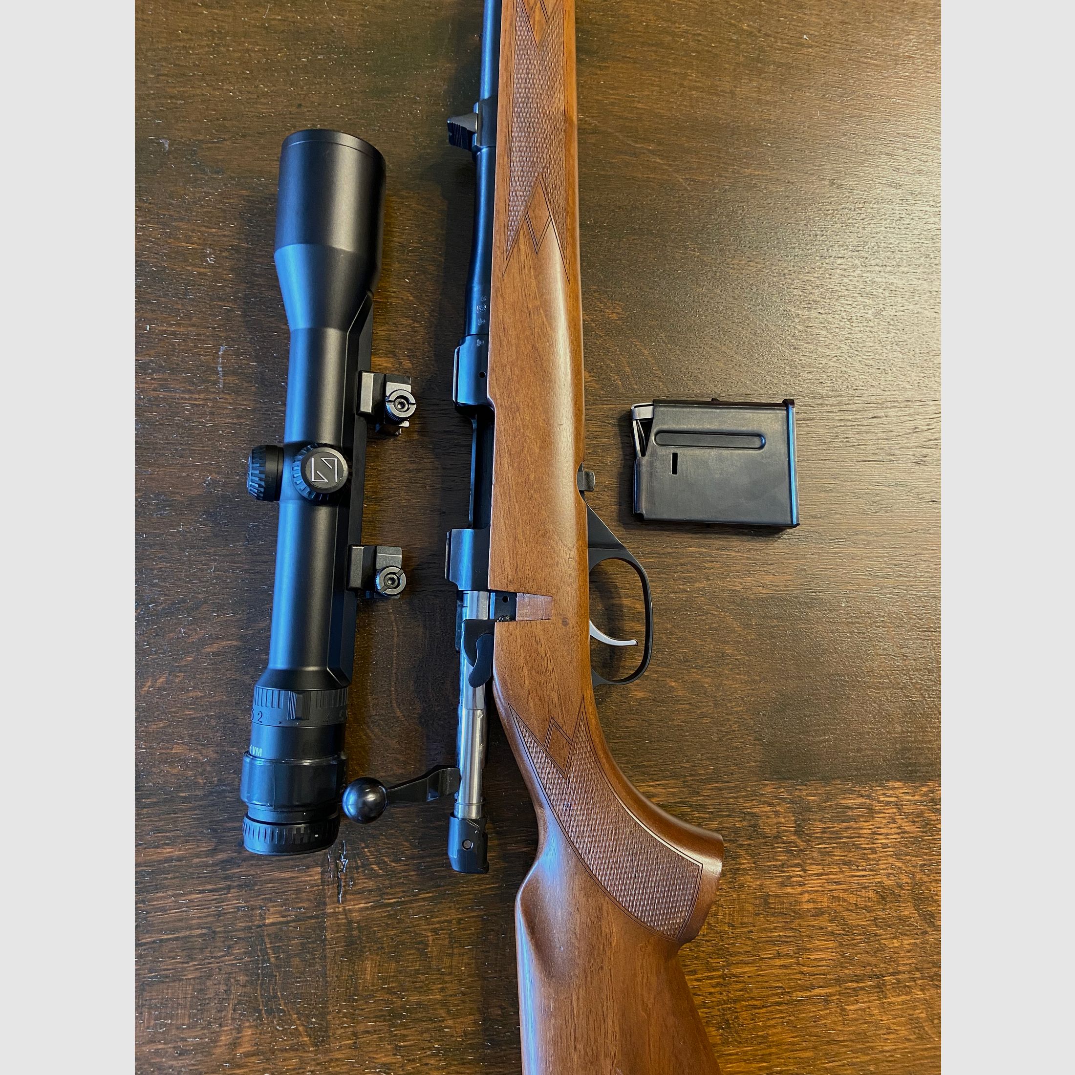 CZ 527 Carbine 7.62x39 deer and predator rifle TOP