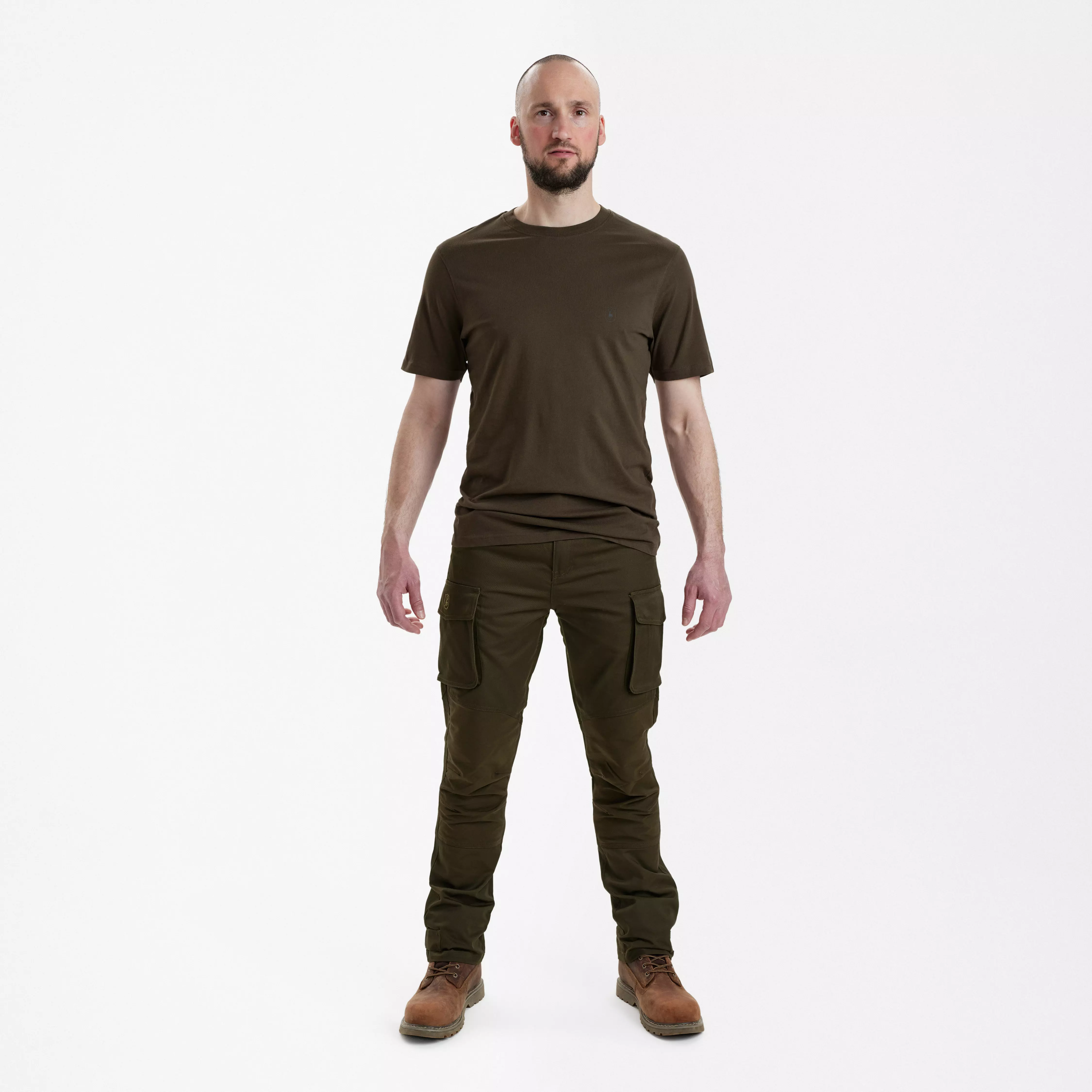 T-shirt lot de 2 - Green/Brown Leaf, image 6 sur 7
