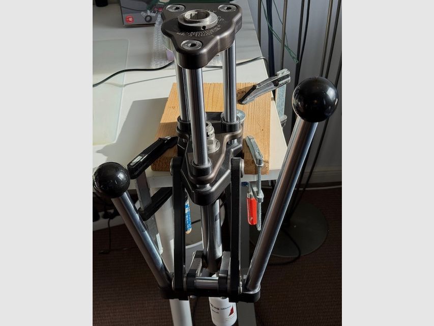 Turban Präzipress 140 pressa di ricarica. Come nuova! Lo standard assoluto per il tiro a lunga distanza.