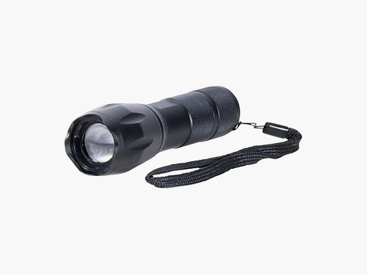 MFH MFH Stablampe LED Deluxa Military Torch schwarz