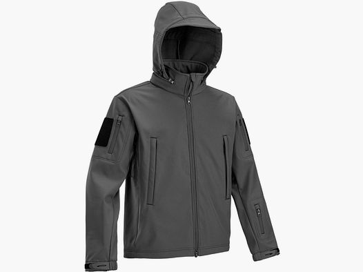 Defcon 5 schwarze Softshell-Taktikjacke