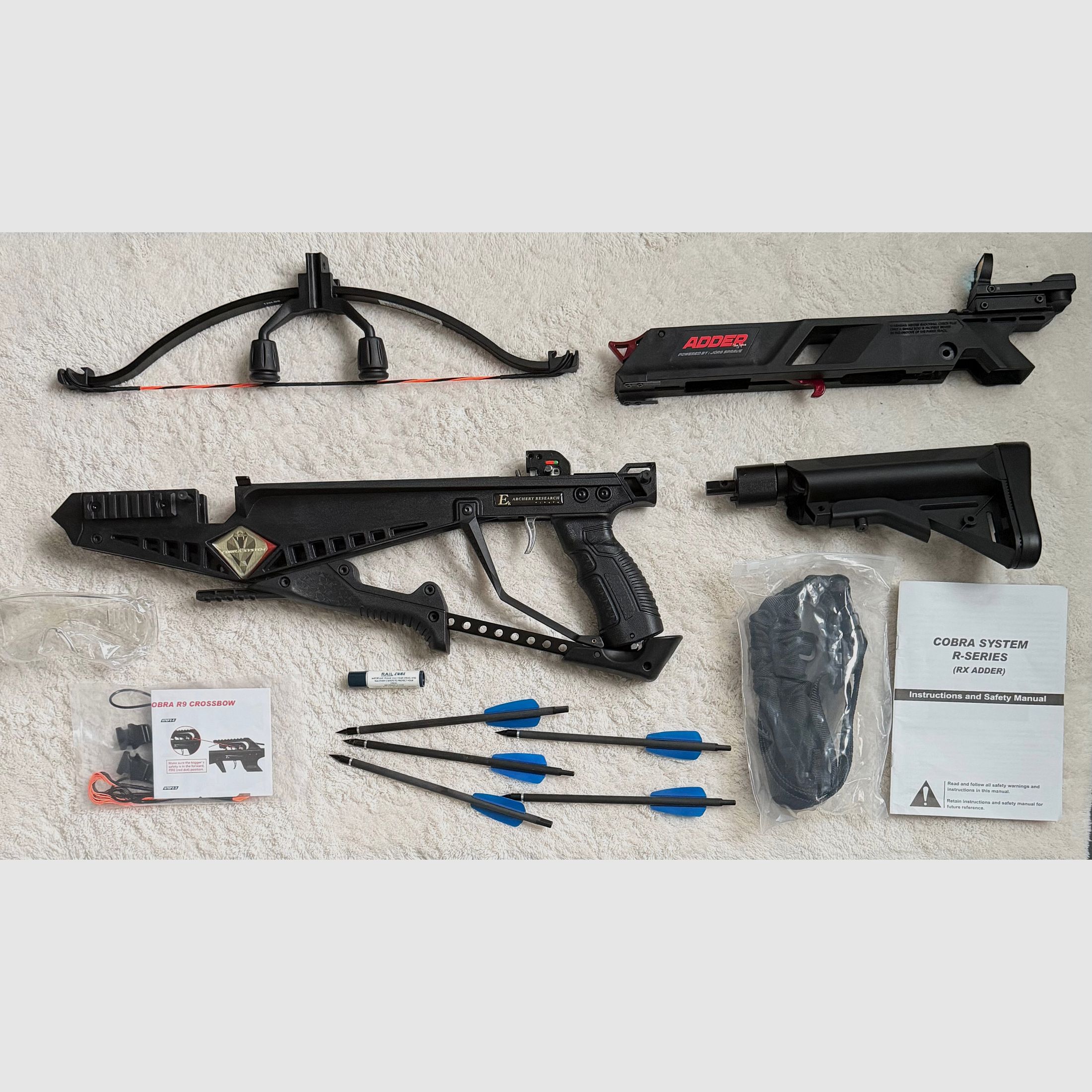 Repetier-Armbrust Cobra System RX Adder, 270 FPS, 130 LBS