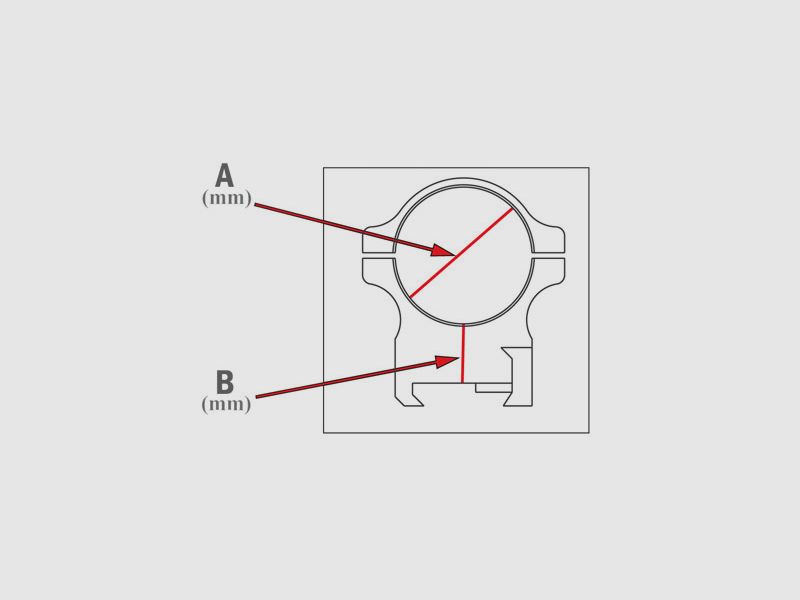 Anillas picatinny OPTIK ARMS QR 34mm. [Desmontables], imagen 2 de 2