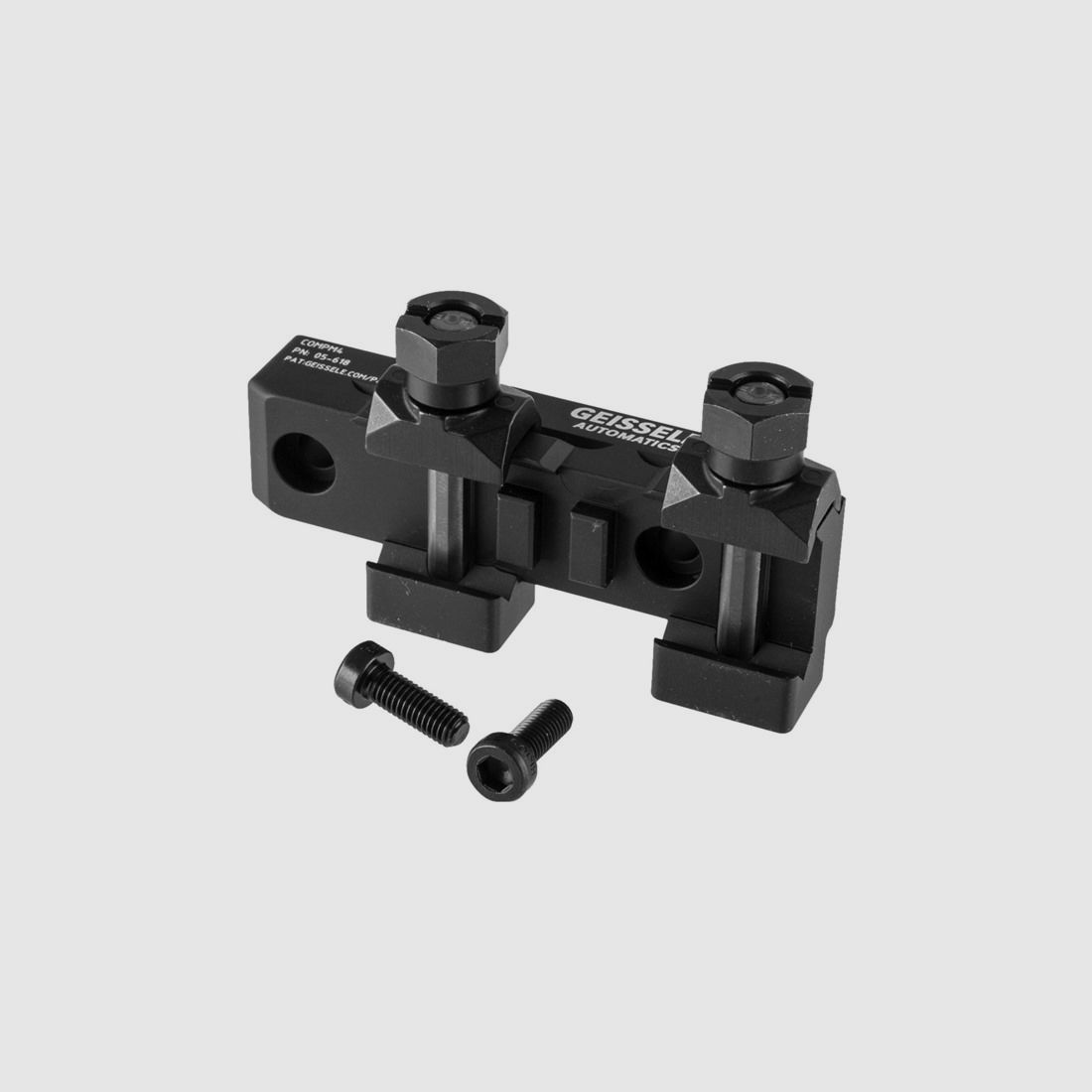 GEISSELE AUTOMATICS SUPER PRECISION MOUNT GEISSELE AUTOMATICS AIMPOINT COMPM4 OPTIC MOUNT, MATTE BLACK, image 3 of 3