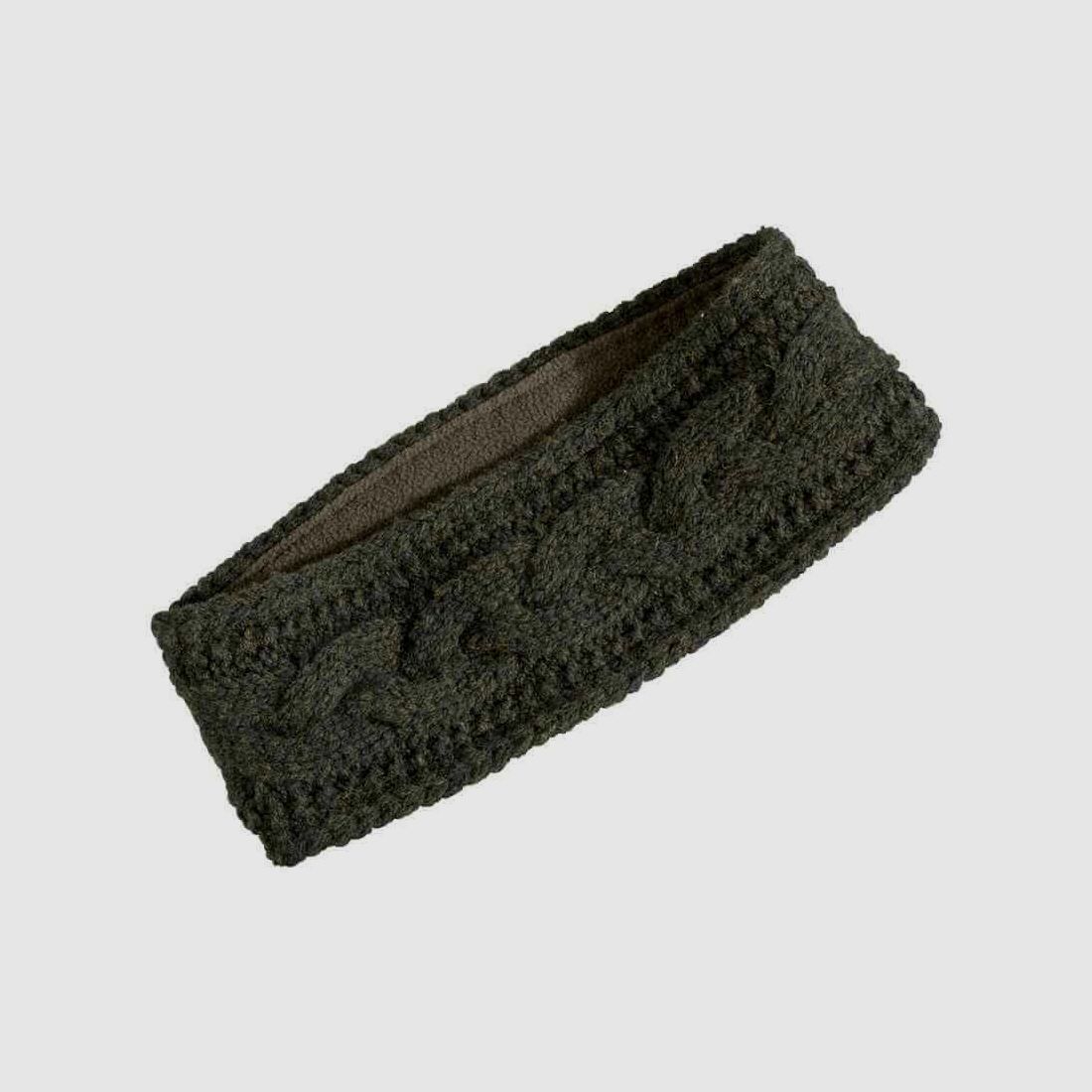 Merkel Gear Zopfstrick Stirnband - Oliv