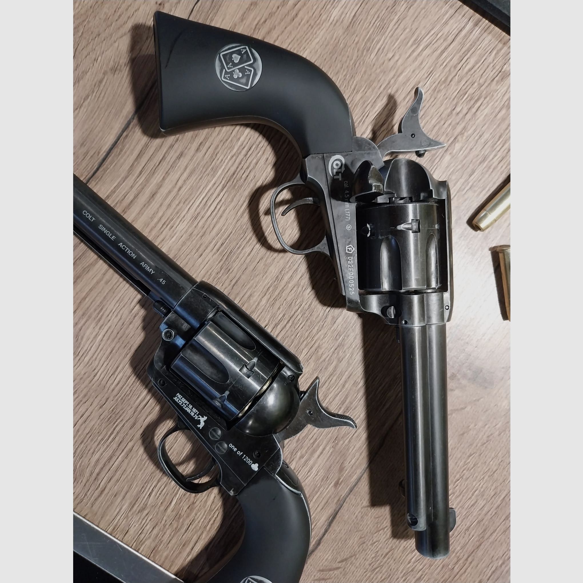 Colt Single Action Army® SAA Double Aces Duel Set - Co2-Revolver Kaliber 4,5 mm BB (P18)