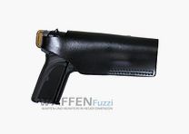 Schnellziehholster mit Clip Vollrindleder für Browning, Walther und mehr, schwarz