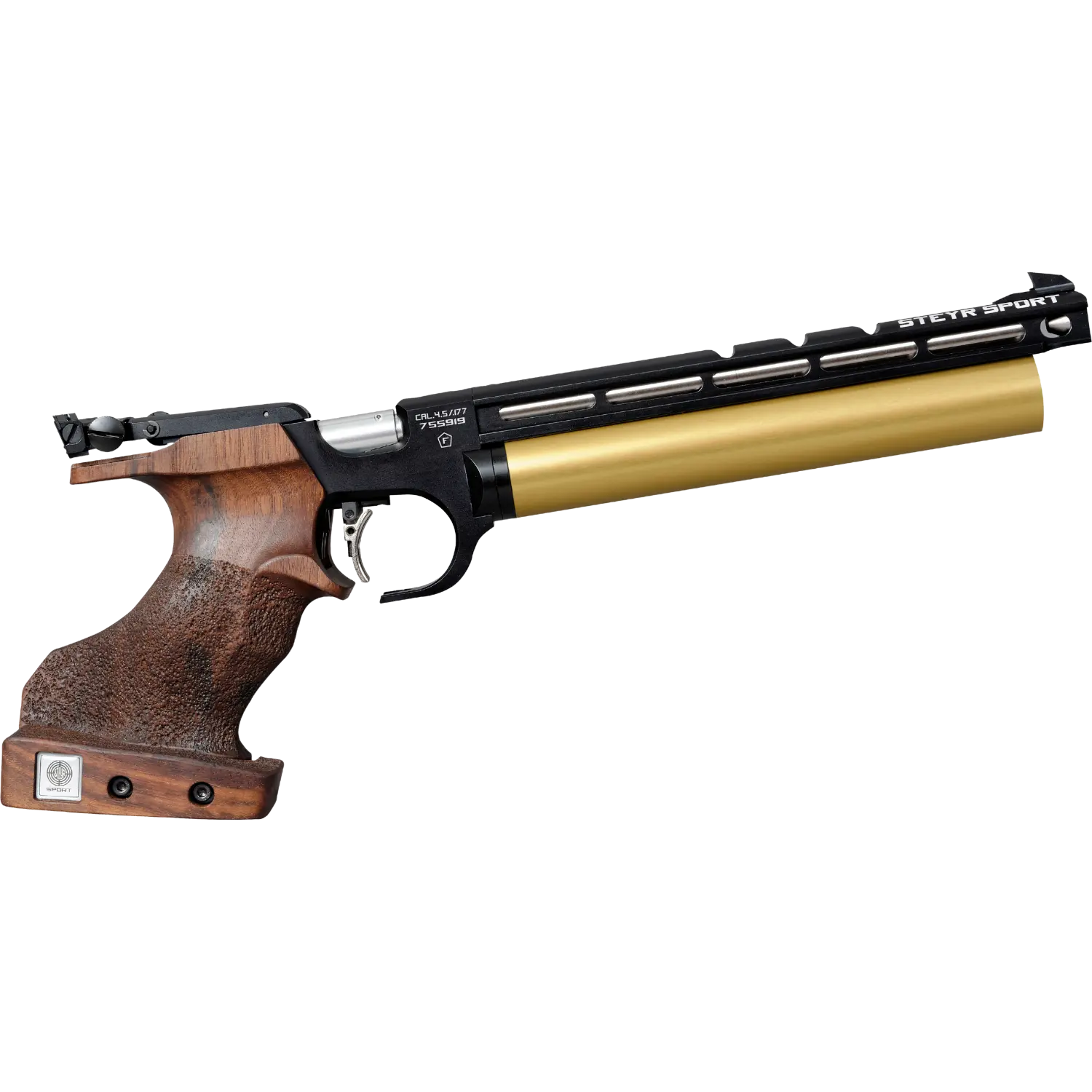 Steyr EVO 10 E Schwarz Matchpistole 4,5mm, Bild 4 von 4