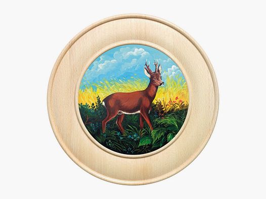 Cible d’honneur cerf 30 cm claire