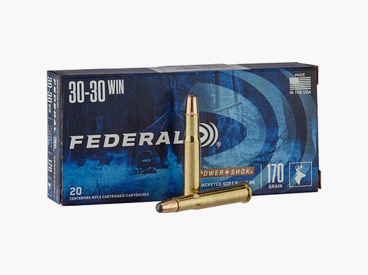 .30-30 Win. Power Shok Tlm 11,0g/170grs. Munizioni Federal