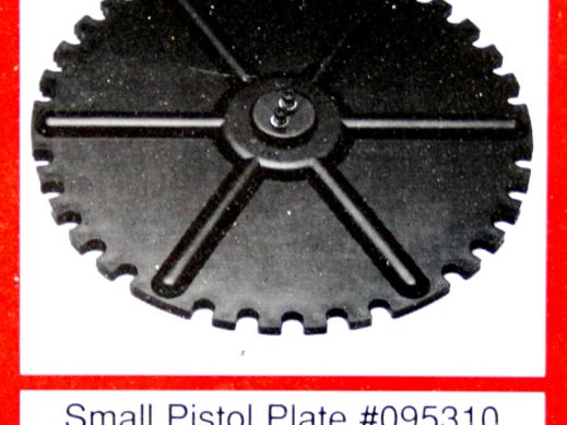 1x HORNADY #095310 CASE FEEDER PLATE SMALL PISTOL | AmmoPlant Hülsenzuführplatte .32 .38 Super 9mm