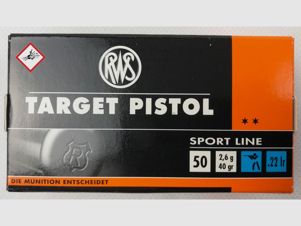 RWS Małe Kaliberowe Nabojów Cel Pistolet .22lr