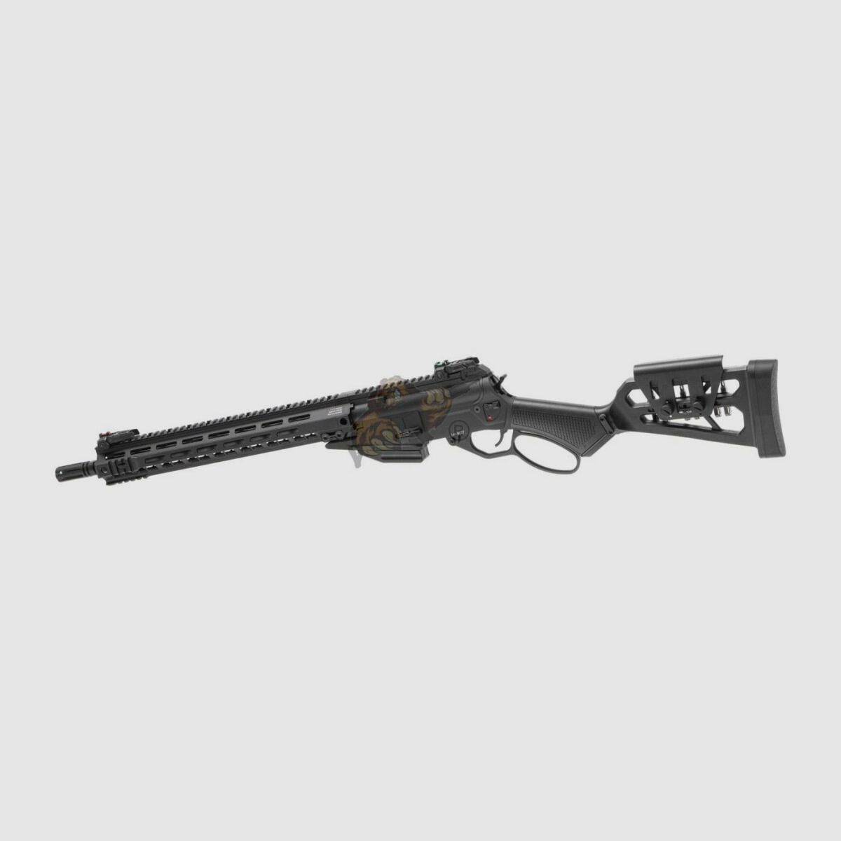 G&G LevAR 15" Fucile a leva a gas in nero Airsoft libero da 18