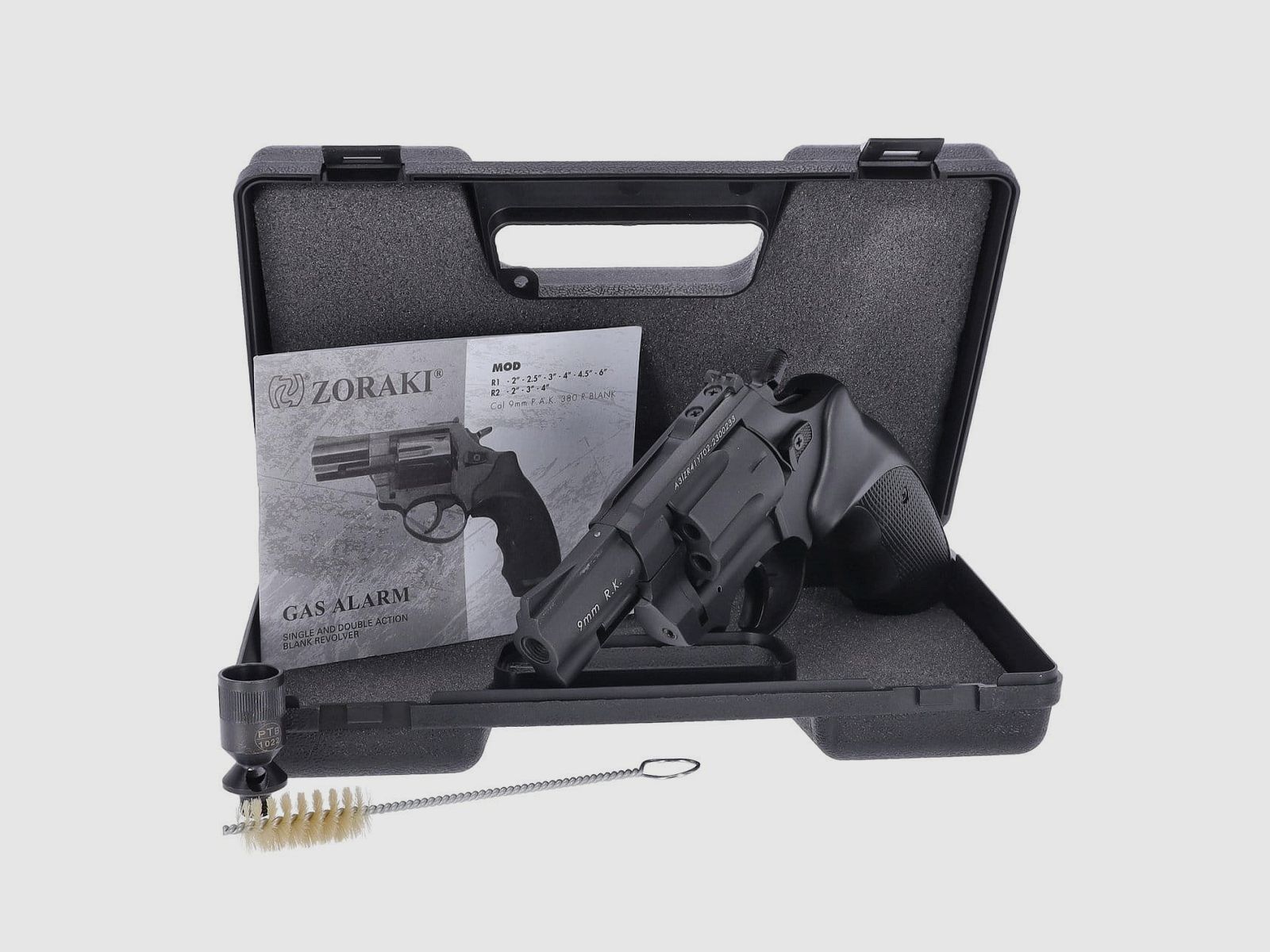 Revolver à blanc Zoraki R1 2.5 pouces 9 mm R.K. noir mat, image 4 sur 4