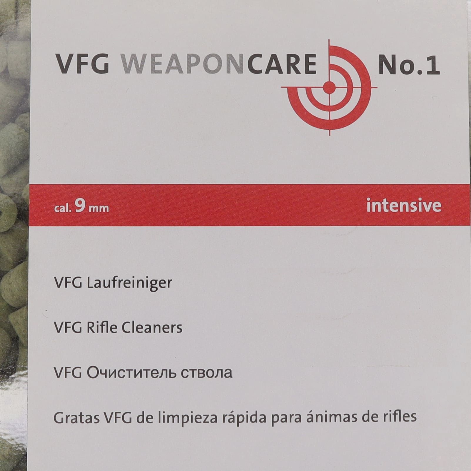 VFG Laufreiniger ''Intensive'' - 9mm (40Stk.)