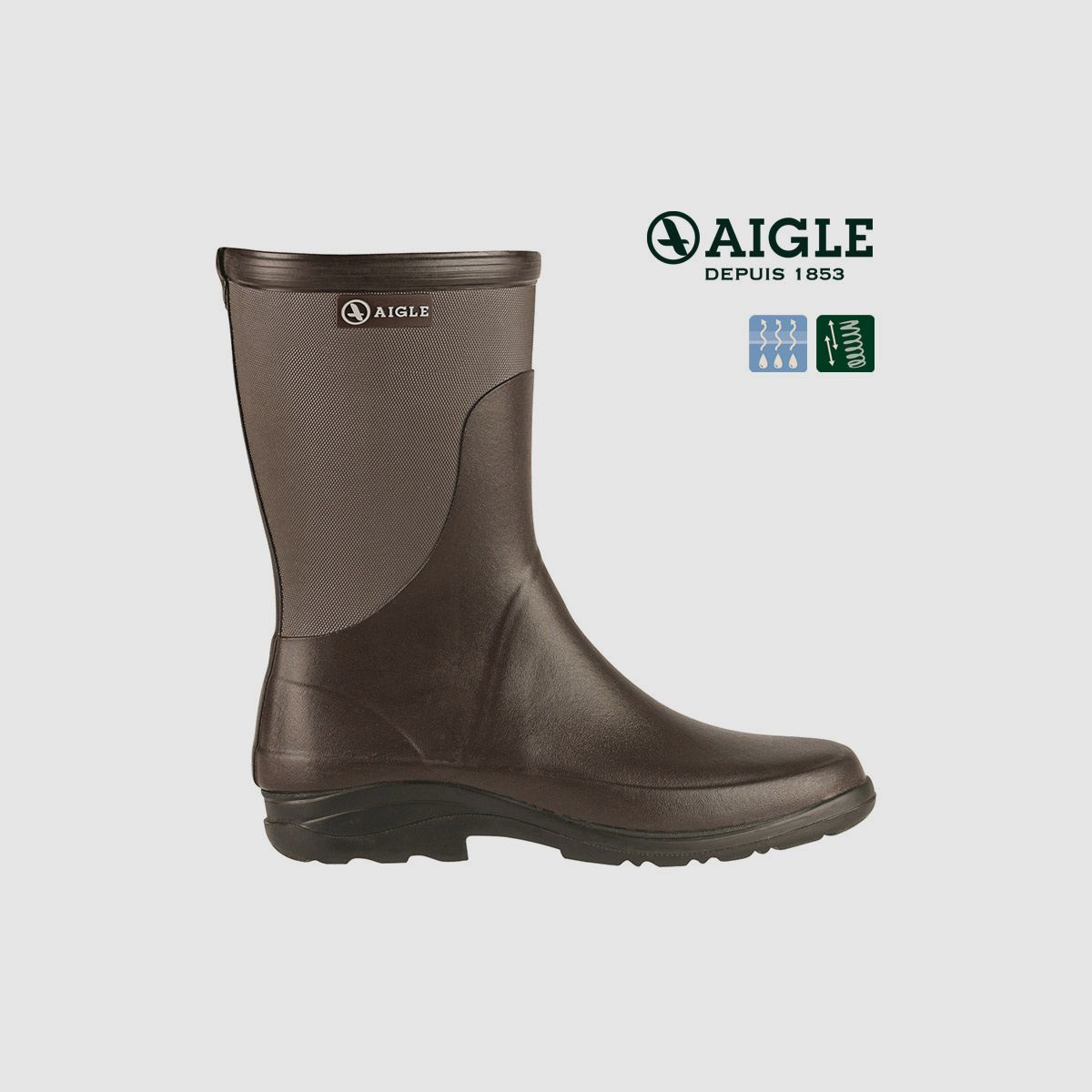 AIGLE RBOOT Bottillon braun