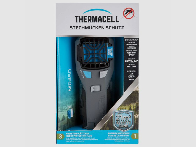 ThermaCELL Thermacell Insektenschutz Handgerät MR-450 grau