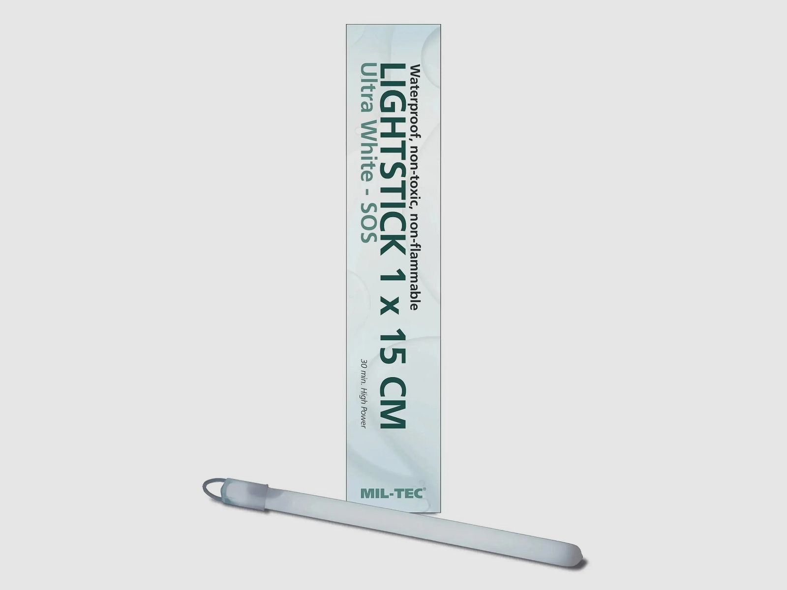 Mil-Tec Mil-Tec Leuchtstab 1 x 15 cm 30 Min. Ultra Weiß