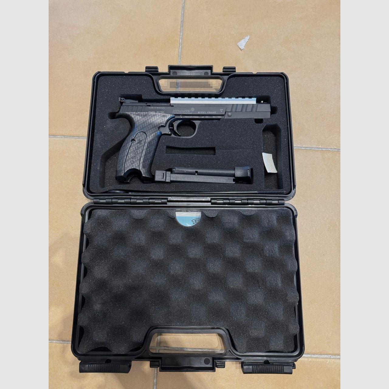 Hämmerli X-ESSE IPSC – .22 l.r. – Top-Zustand – < 500 Schuss – inkl. montierter Picatinny-Schiene