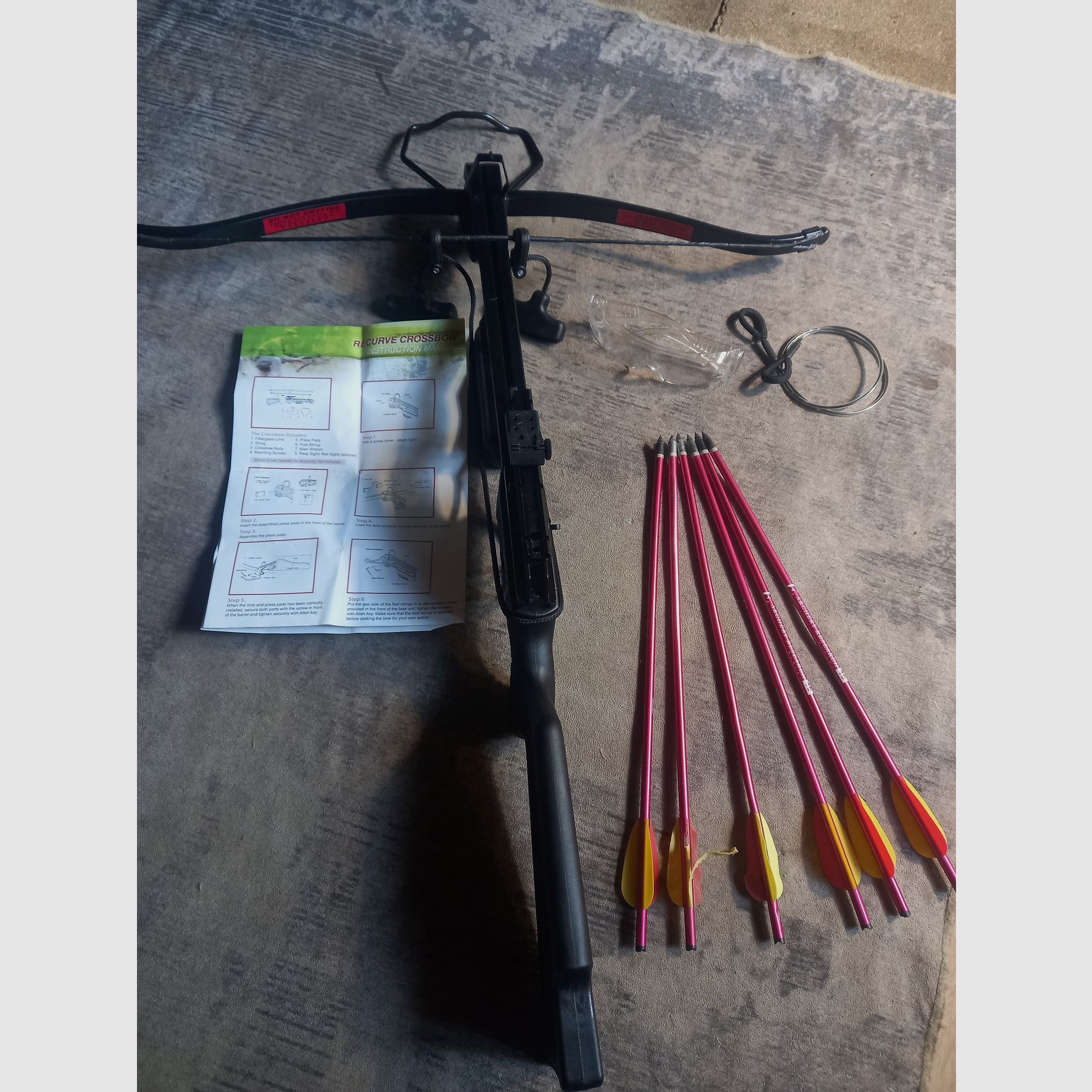 EK Archery JAG 1 ballesta como nueva con accesorios
