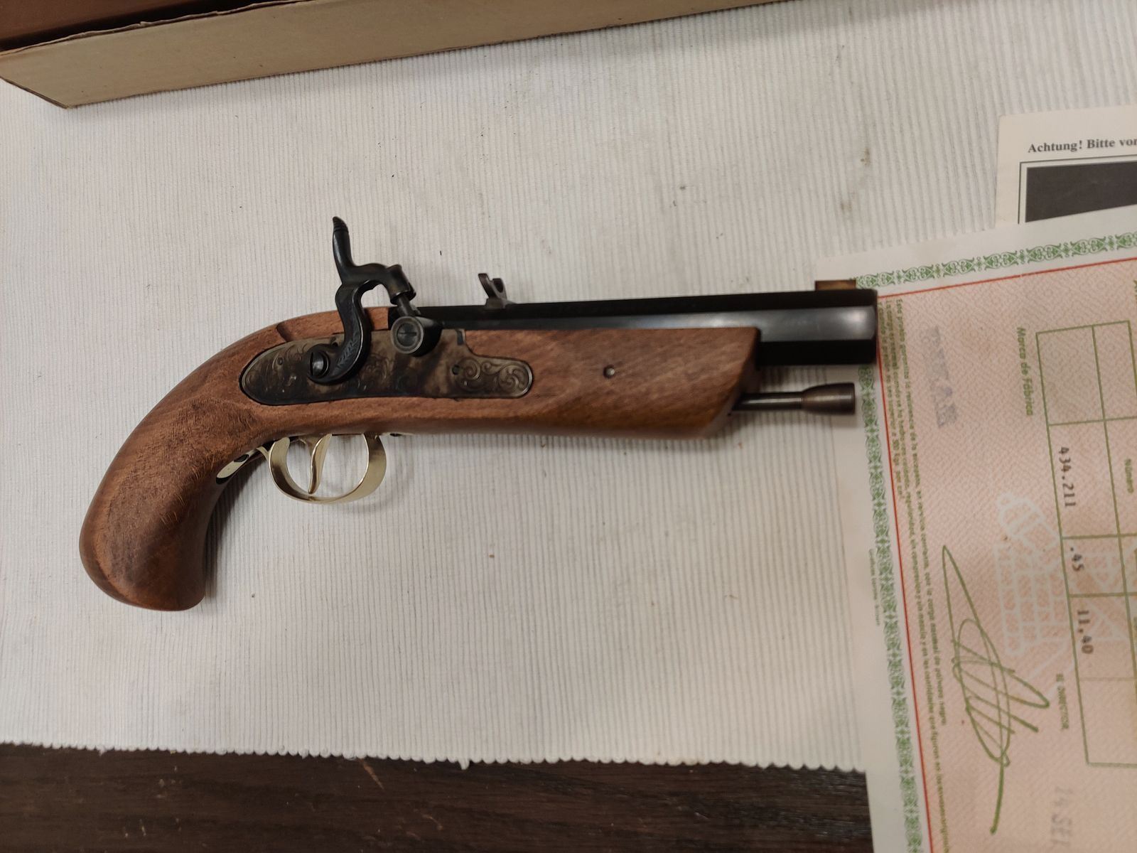 Colonial Pistole .45 Perkussion Vorderlader