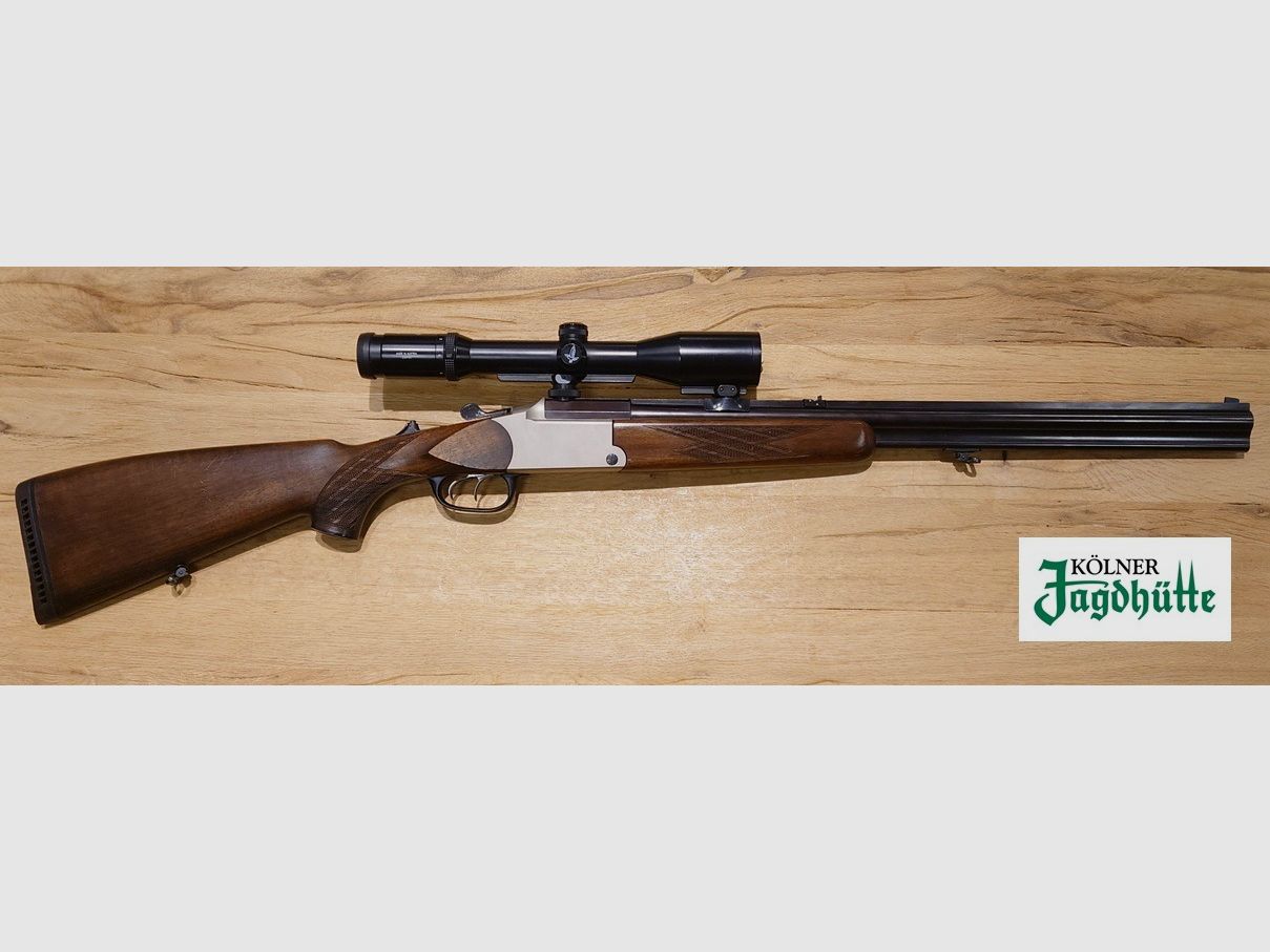 Bockbüchsflinte Blaser Mod. ES67 Cal. 5,6x50R Mag. 12/70 Swarovski Habicht 2,2-9x42 Ass. 4