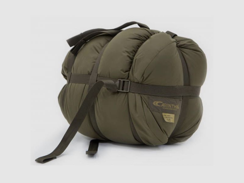 Synthetic sleeping bag SURVIVAL ONE, size L up to body height 200cm zipper center, olive, image 2 of 10
