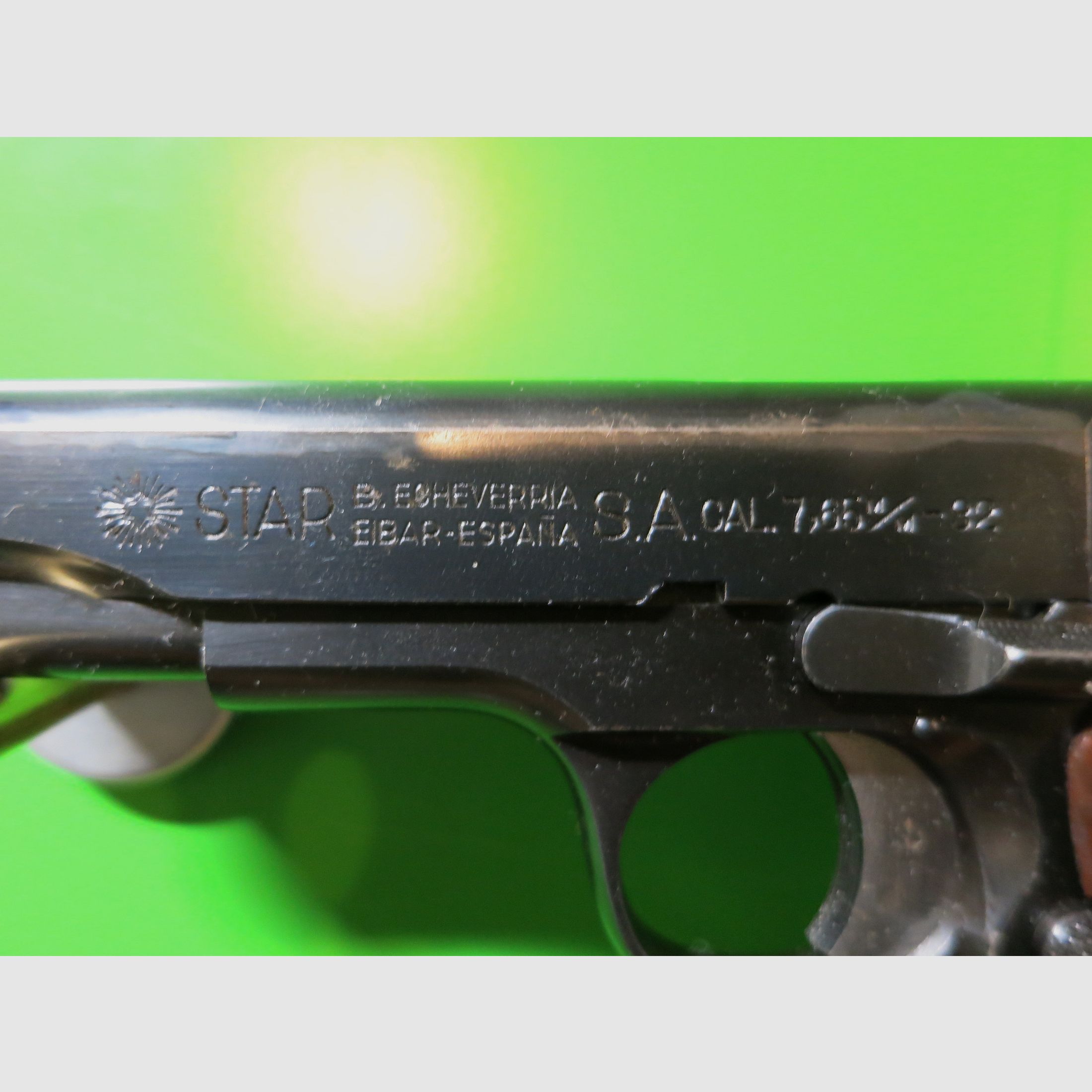 Star Firearms B.Echeverria – Halbautomatische Pistole  Modell SI; 7,65 mm/ .32 Auto   #41-, Bild 12 von 14