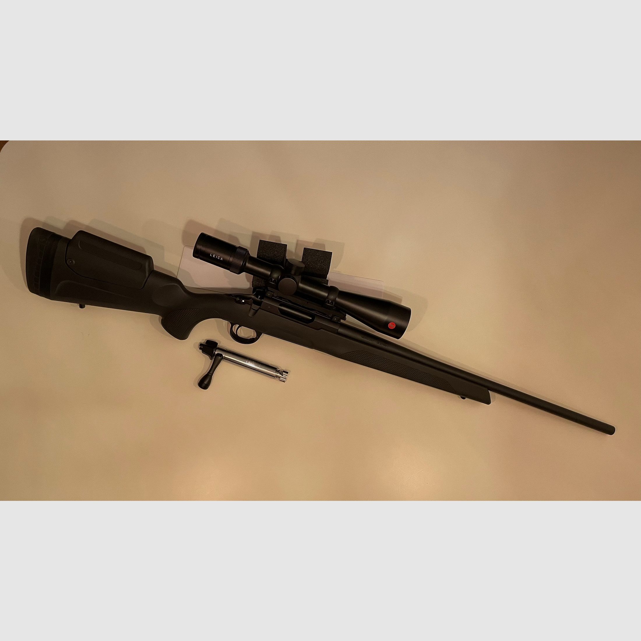 Merkur Rover G2 Hunter Semi Waga + Leica Amplus 6 2,5-15x50i