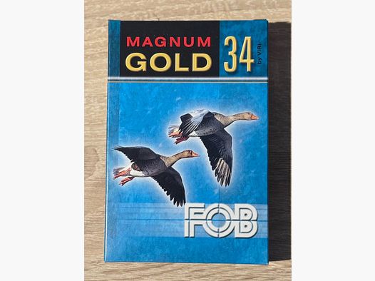 FOB Magnum Gold 34 - 20/76 - 34g - Nr. 4 (3,2mm) - Lood