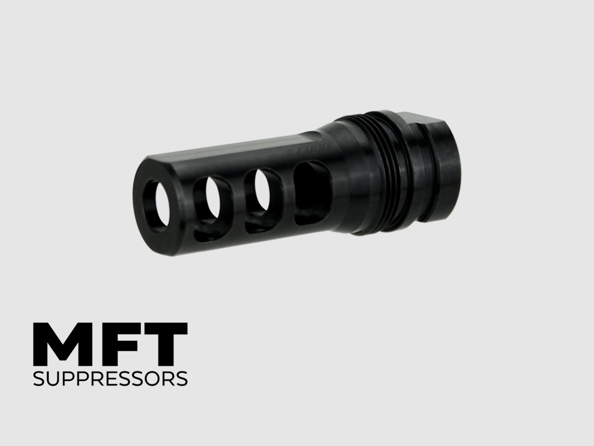 MFT MB3B 7.62/9mm QD Muzzle Brake 5/8-24 UNEF