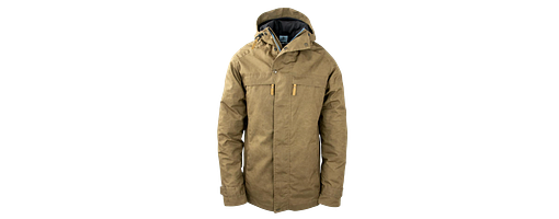 Waldkauz STEINKAUZ Outdoorjacke "Windfang", Khaki