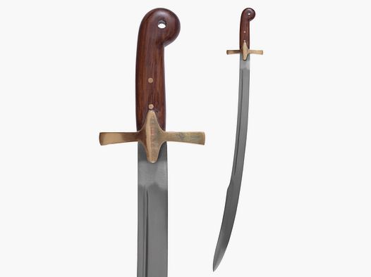 Scimitar turco con fodero
