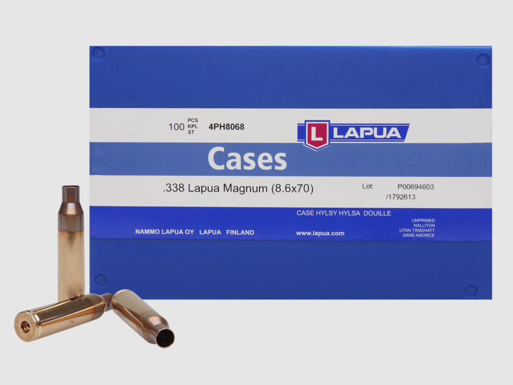 Lapua – cases / .338 Lapua Magnum / LR-boxer, image 1 of 3