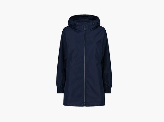 Veste femme CMP avec capuche fixe en polyponge bleu