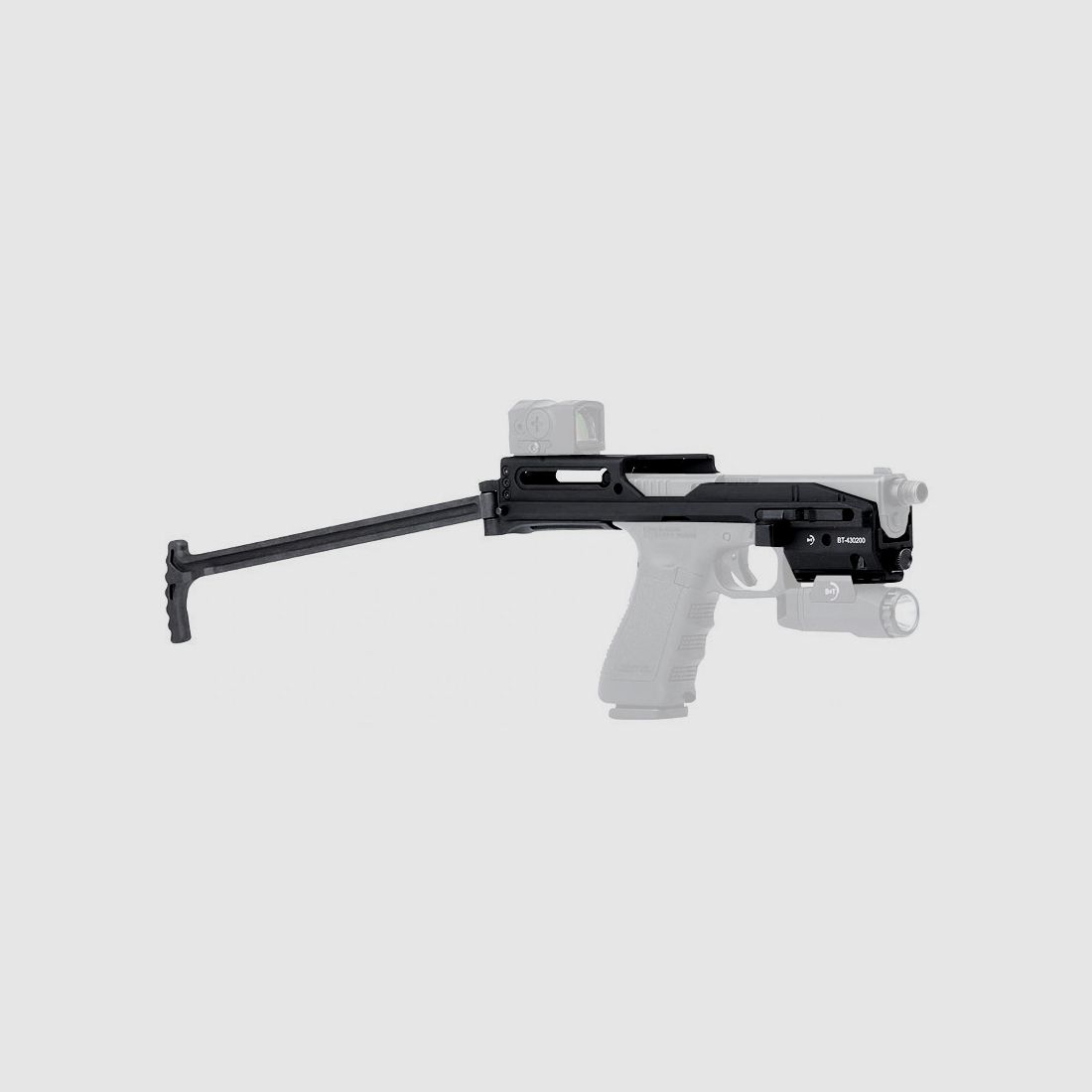 B&T USW GLOCK stock for GLOCK 17 / 19 / 45 (with rail)