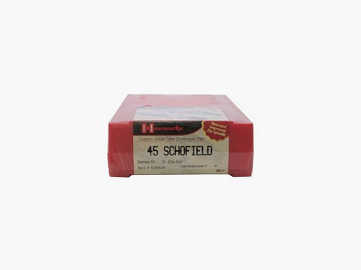 WERKZEUGSET 3P HORNADY KAL.45 SCHOFIELD