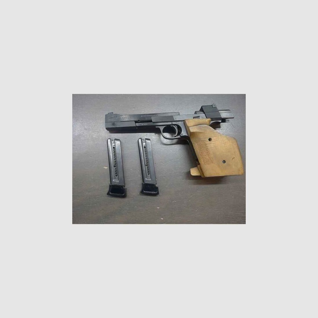 Pistole Hämmerli Mod.215 im Kaliber 22lr gebraucht