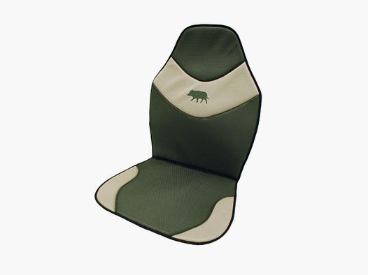 Beige Kaki Sitzbezug mit Wildschwein-Stickerei ohne Marke EA